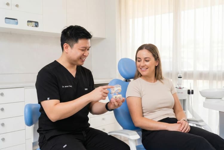 Enhance your smile and restore damaged or missing teeth with our aesthetic and restorative treatments